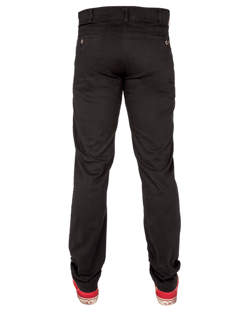CHINO PANTS BLACK - MENS